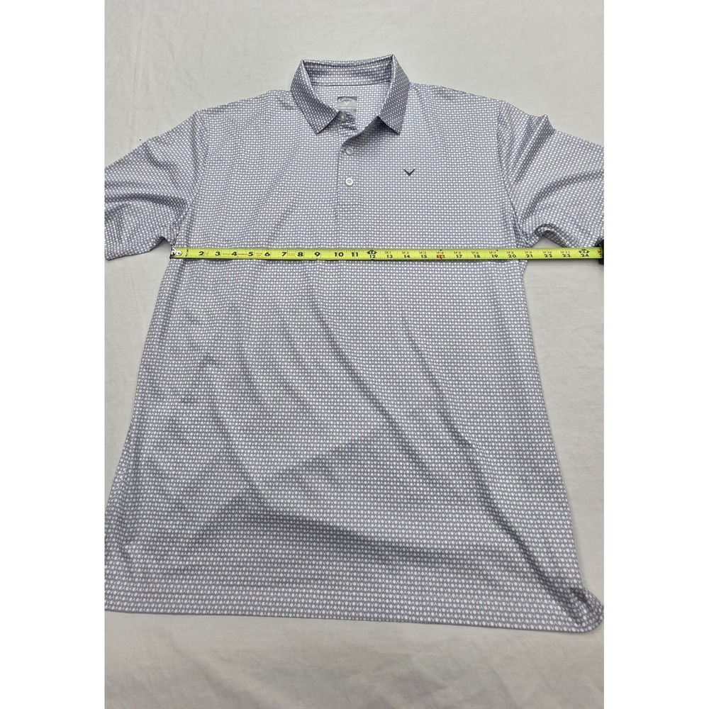 Callaway Opti-Dri Men's Geometric Print Golf Polo Size Large - Picture 6 of 7